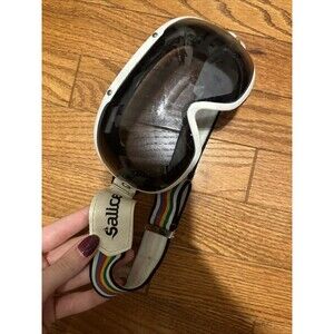 Vintage Salice Skiing Snowboarding Goggles Made In Italy